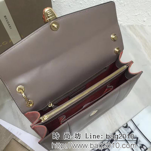 BVLGARI寶格麗 升級版進口牛皮 時尚百搭 單肩斜挎包 35106 FYD1148